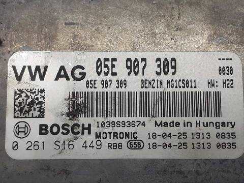 Foto 3ª: Centralita Motor ECU Volkswagen Golf SPORT 150CV 110KW [DADA] (2018)