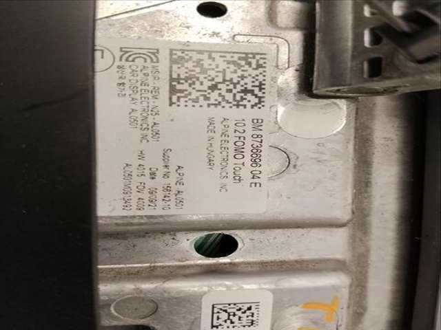 Foto 3ª: Pantalla Multifuncion Bmw Serie 7 720 VERSION INDEFINIDA (2015)