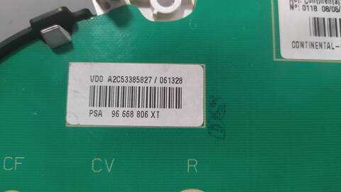 Foto 3ª: Cuadro de Instrumentos Citroen C3 BUSINESS 68CV 50KW [D-8HR] (2011)