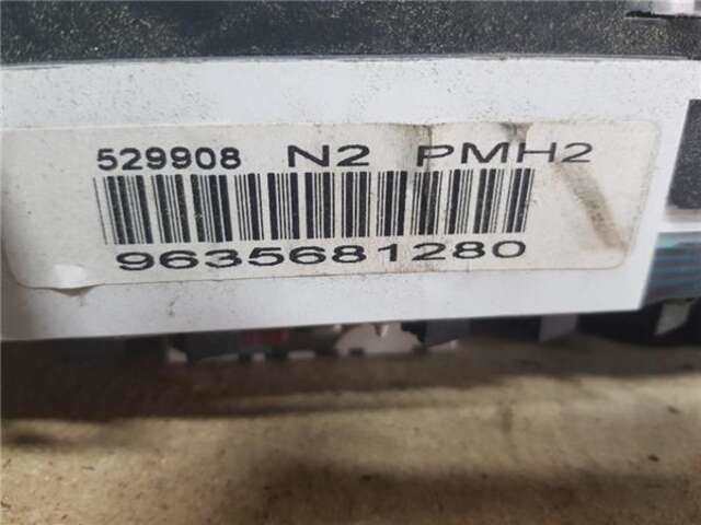 Foto 3ª: Cuadro de Instrumentos Citroen Berlingo 1.9 D (MFWJZ) [WJZ (DW8)]