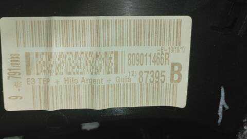 Foto 4ª: Tapizados Cartoneras Renault Megane ZEN BERLINA 110CV 81KW IV BERLINA 5P [K9K G6] (2017)