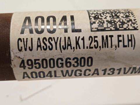 Foto 4ª: Transmision Delantera Izquierda Kia Picanto GT LINE 84CV 62KW [G4LF] (2023)