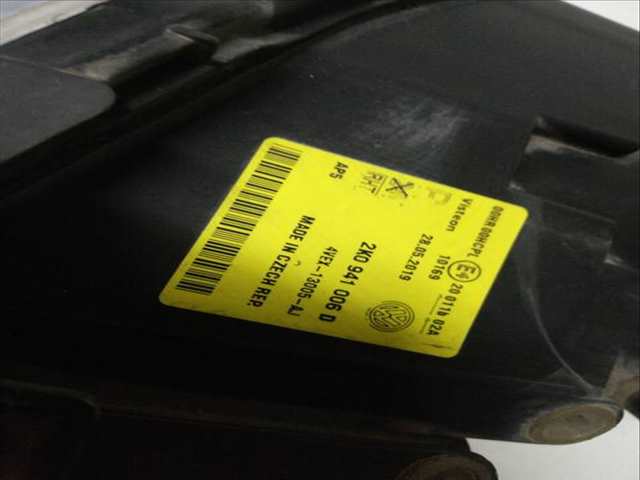 Foto 2ª: Faro Derecho Volkswagen Caddy BLS (2006)