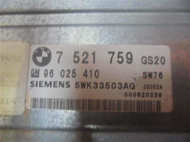 Foto 3ª: Centralita Cambio Automatico Bmw Serie 3 315 320 D (150CV) [204D4]