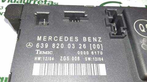 Foto 2ª: Centralita Cierre Centralizado Mercedes Vito 98CV 72KW