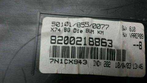Foto 3ª: Cuadro de Instrumentos Renault Laguna 140CV 103KW (2001)