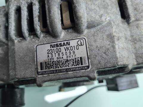 Foto 3ª: Alternador Nissan Navara 2.5 TD 16V CAT 133CV 98KW PICK-UP D22) [YD25DDTI] (2003)