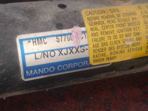 Foto 2ª: Cremallera de Direccion Hyundai Getz G4HD (2002)