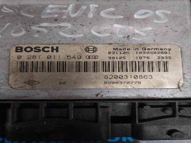 Foto 2ª: Centralita Motor ECU Renault Megane 1.9 D [D-F9Q D8] (2004)