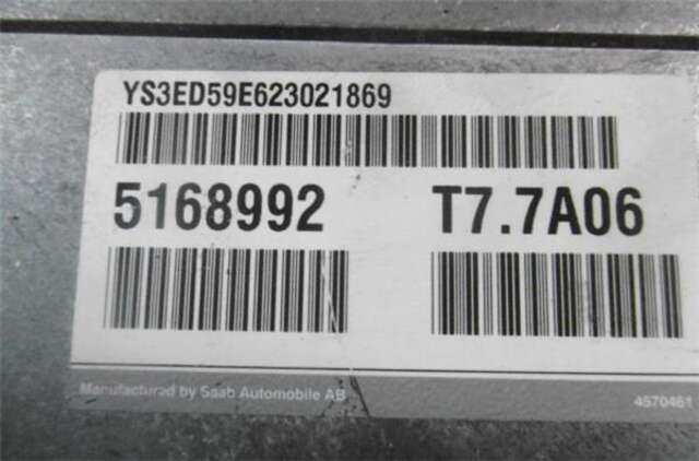 Centralita Motor ECU Saab 9-3 2.0 T BERLINA (06.1997-_06.2001)