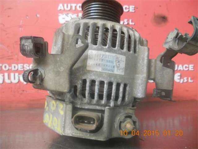 Foto 3ª: Alternador Toyota Rav4 2.0 LUNA 4X4 (2003- ) [2.0 LTR. - 110 KW 16V CAT] [1AZ-FE]