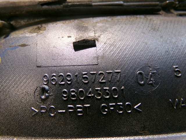 Foto 3ª: Maneta Exterior Trasera Derecha Peugeot 607 2.2 HDI 2000-2007 [4HX] (2002)