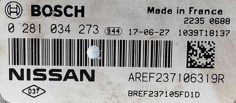 Foto 3ª: Centralita Motor ECU Nissan Micra 1.5 DCI TD CAT 90CV (2017)