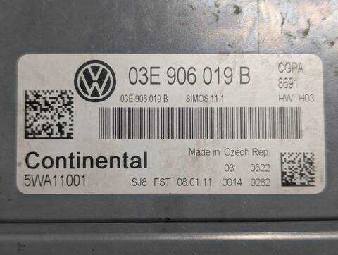Foto 3ª: Centralita Motor ECU Volkswagen Polo ADVANCE 90CV 66KW (2011)
