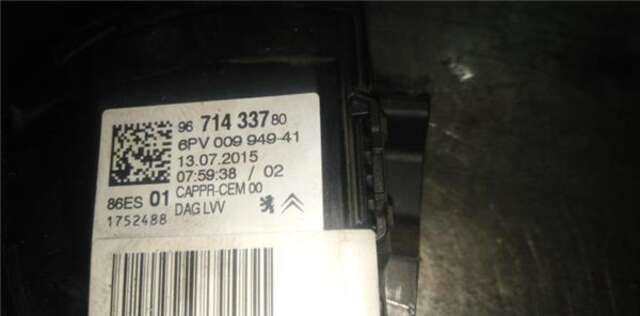 Pedal Acelerador Peugeot 208 1.6 HDI