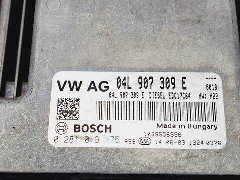 Foto 3ª: Centralita Motor ECU Audi A3 1.6 TDI 110CV 81KW [CRK] (2014)