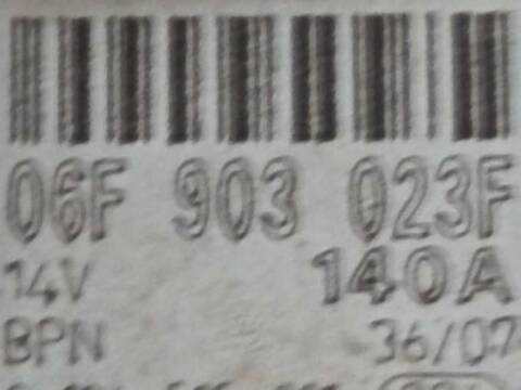 Foto 2ª: Alternador Audi Tt 2.0 TFSI (2006)