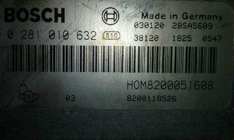 Foto 2ª: Centralita Motor ECU Opel Viva 1.9 CDTI CAT F9Q-760 - L08) 101CV 74KW [F9Q U7] (2003)