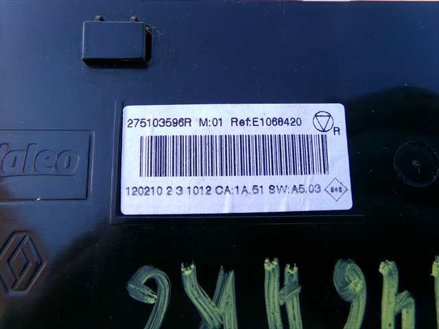 Foto 4ª: Mando Calefacción A. A. Renault Megane 1.5 DCI RANCHERA,2008-2013 [K9KJ8] (2012)
