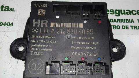 Foto 2ª: Centralita Cierre Centralizado Mercedes Clase E 180 2.1 CDI CAT 170CV 125KW [651924] (2009)