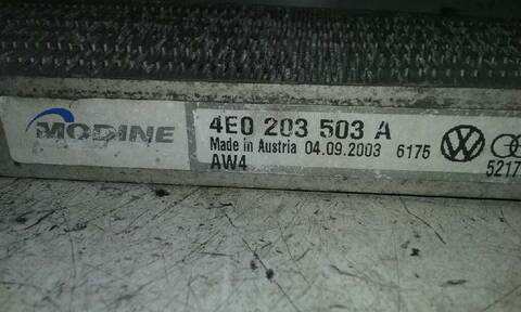 Foto 3ª: Radiador Motor Audi A8 4.0 V8 32V TDI BITURBO CAT ASE) 275CV 202KW (2003)