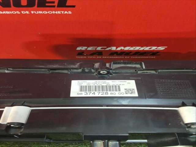 Foto 3ª: Cuadro de Instrumentos Citroen Jumpy 1.5 BLUEHDI 120 120CV 88KW FURGONETA [YH01 (DV5RUC)] (2020)