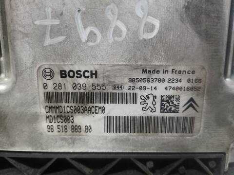 Foto 4ª: Centralita Motor ECU Citroen Berlingo CONTRLOL M 102CV 75KW FURGON [YHT] (2022)