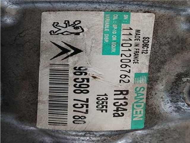 Foto 3ª: Compresor Aire Acondicionado Peugeot 207 1.6 16V TURBO 150CV 110KW [5FX] (2007)