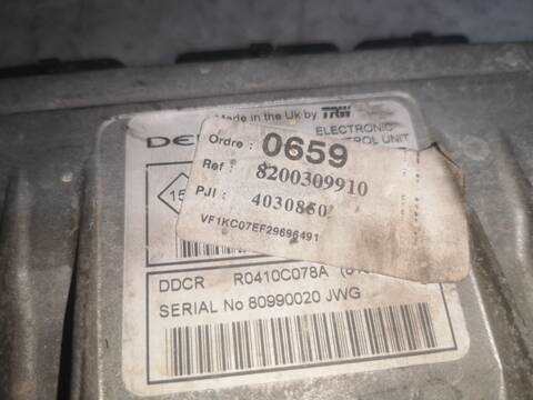 Foto 2ª: Centralita Motor ECU Renault Kangoo K9KA7 (2004)
