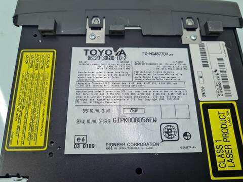 Foto 4ª: Sistema Audio Radio CD Lexus GS 450 H 296CV 218KW [2GRFSE] (2007)