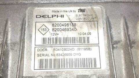 Foto 3ª: Centralita Motor ECU Renault Scenic GRAND CONFORT EXPRESSION 101CV 74KW [K9K F7] (2005)