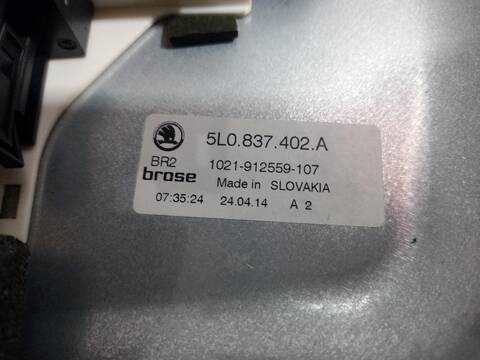 Foto 3ª: Elevalunas Eléctrico Delantero Derecho Skoda Yeti ACTIVE 105CV [CBZB] (2009)