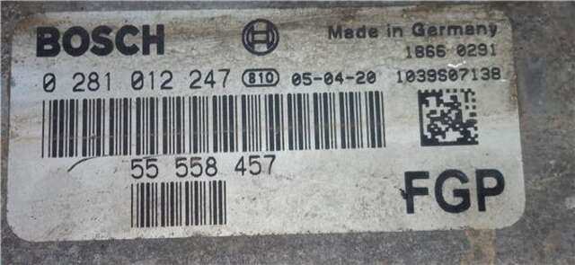 Centralita Motor ECU Saab 9-3 1.9 TID LINEAR (I/D) [1.9 LTR. - 110 KW TID CAT] BERLINA (2003-_)