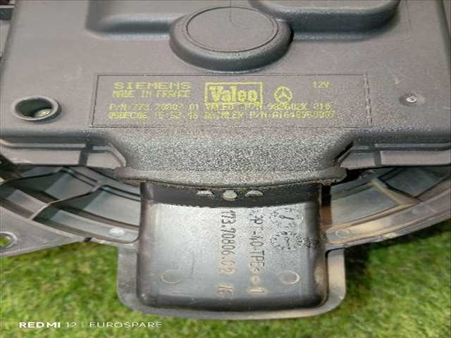 Foto 2ª: Ventilador de Calefacción Mercedes Clase ML 320 3.0 CDI 5P [642940] (2007)