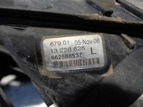Foto 2ª: Faro Antiniebla Delantero Izquierdo Opel Insignia COSMO BERLINA 131CV 96KW [A20DTH] (2009)