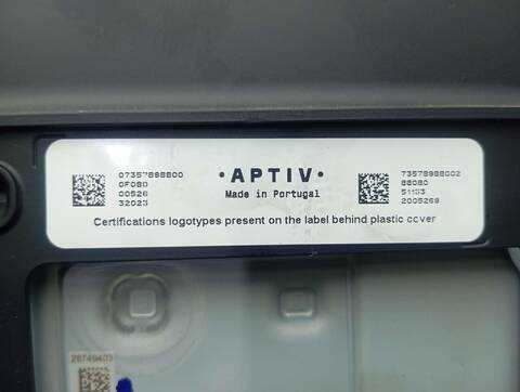 Foto 3ª: Sistema Audio Radio CD Fiat Panda RED 69CV 51KW [46341162] (2023)