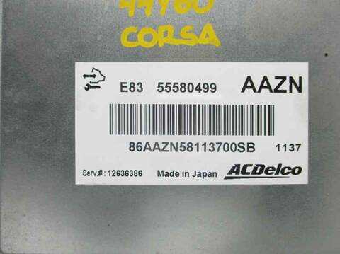 Foto 2ª: Centralita Motor ECU Opel Corsa A12XER (2011)