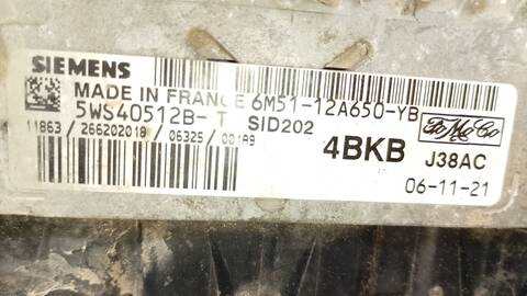 Foto 4ª: Centralita Motor ECU Ford Focus AMBIENTE D) BERLINA 116CV 85KW [KKDA] (2006)