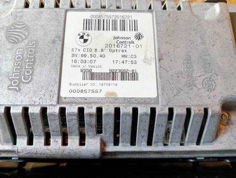 Foto 3ª: Pantalla Multifuncion Bmw X5 3.0D 3 TD CAT 235CV (2006)