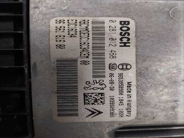 Foto 2ª: Centralita Motor ECU Citroen Xsara 1.6 HDI PICASSO [D-9HX] (2006)