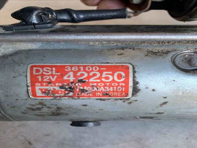 Foto 2ª: Motor de Arranque Hyundai Exceed 2.5 TD 0CV [D4BH] (1998)