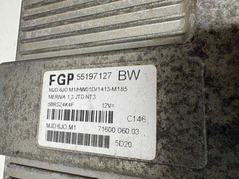 Foto 2ª: Centralita Motor ECU Opel Meriva VERSION INDEFINIDA