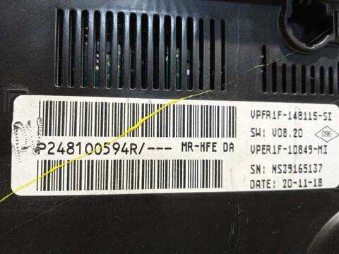 Foto 4ª: Cuadro de Instrumentos Renault Kadjar 1.3 TCE ENERGY 140CV 103KW [H5H470] (2019)