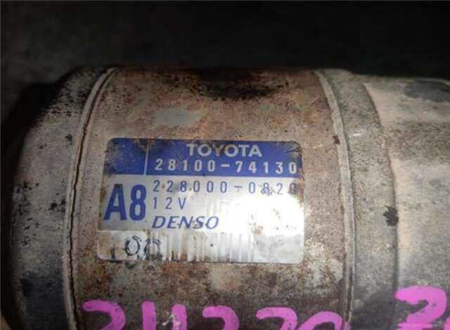 Motor de Arranque Toyota Rav4 2.0 BÁSICO [2.0 LTR. - 95 KW 16V CAT]