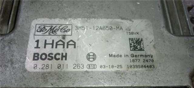 Centralita Motor ECU Ford C Max 1.6 TDCI FOCUS