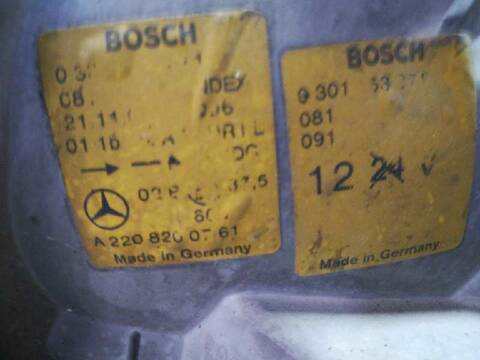 Faro Izquierdo Mercedes Clase S 220 400 CDI 220.028) BERLINA 250CV 184KW