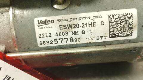 Foto 3ª: Motor de Arranque Peugeot 208 ACTIVE PACK 102CV 75KW [YHT] (2023)