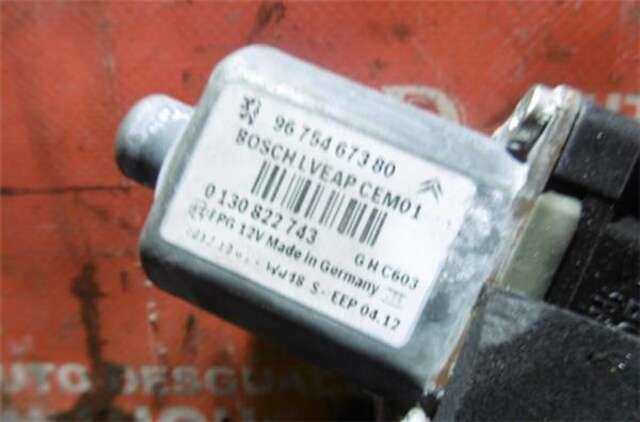 Elevalunas Eléctrico Delantero Derecho Peugeot 308 1.6 HDI