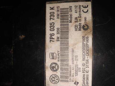 Modulo Confort BCM Seat Ibiza STYLANCE - STYLE 105CV 77KW