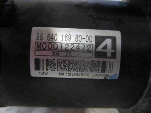 Foto 3ª: Motor de Arranque Peugeot 307 1.6 HDI 90CV 66KW [9HX (DV6ATED4)] (2007)